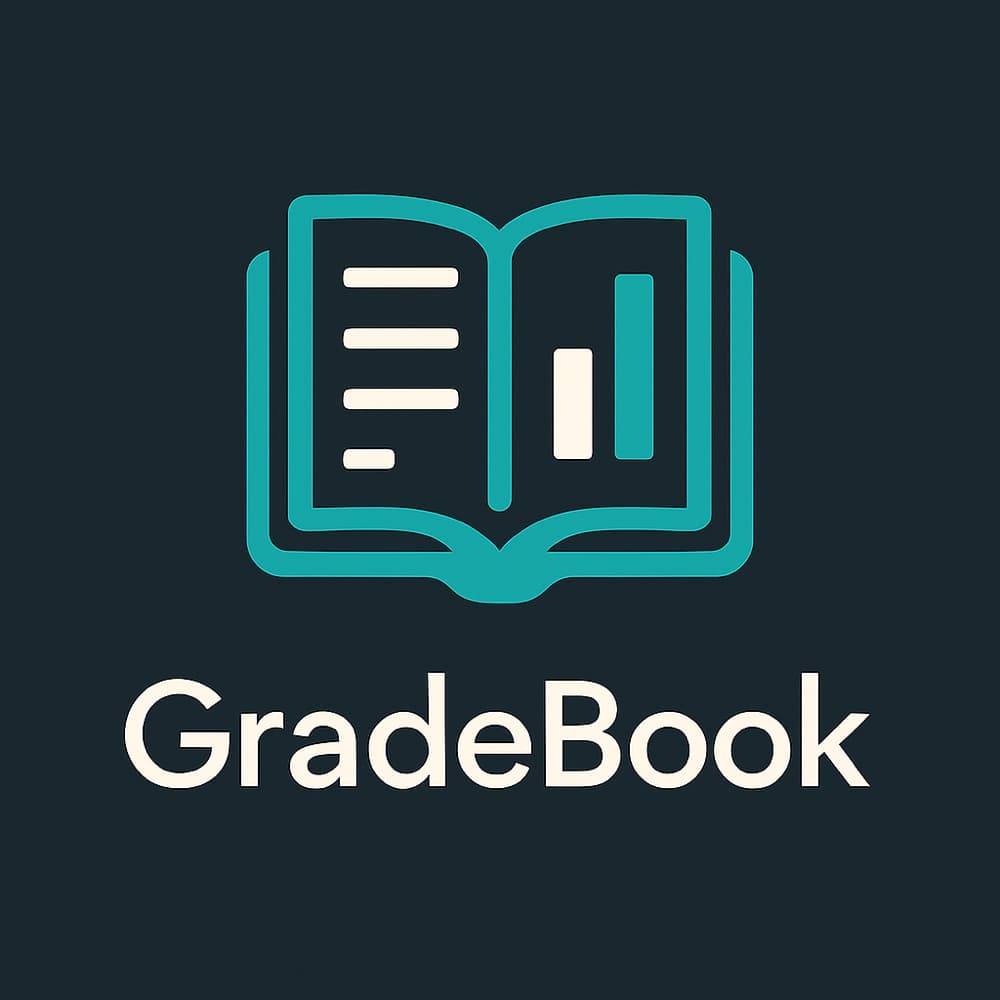 Screenshot of the GradeBook command-line grade manager